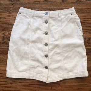 Abercrombie & Fitch Corduroy Skirt